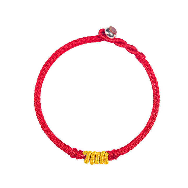 BWOOOH Handcrafted King Kong Knot Luck Protection Braid Rope Bracelet | spiritual healing bracelet