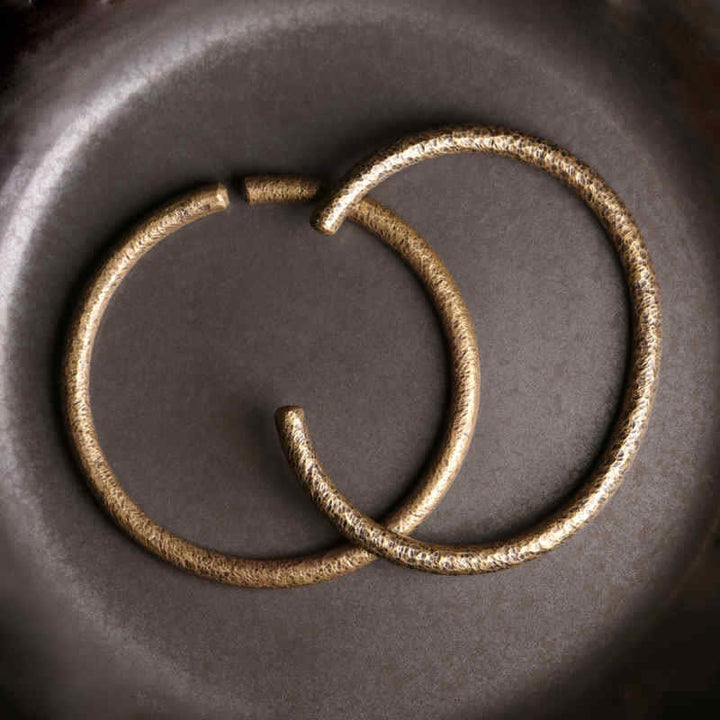 BWOOOH Rustic Design Copper Balance Adjustable Cuff Bracelet