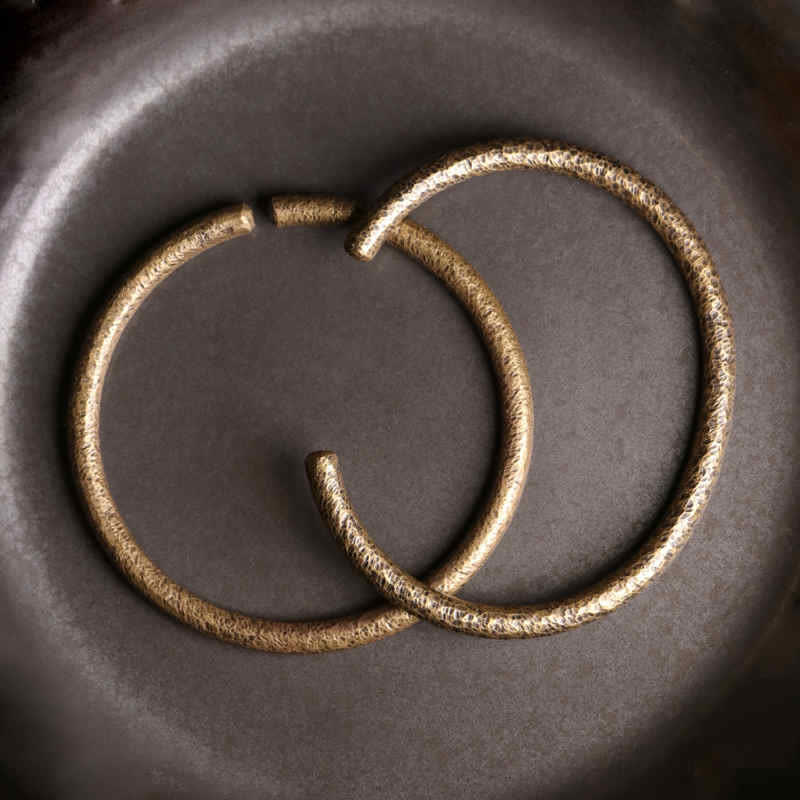 BWOOOH Rustic Design Copper Balance Adjustable Cuff Bracelet