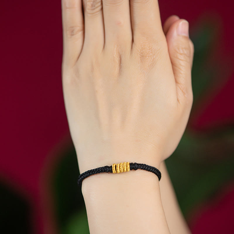 BWOOOH Handcrafted King Kong Knot Luck Protection Braid Rope Bracelet | spiritual healing bracelet