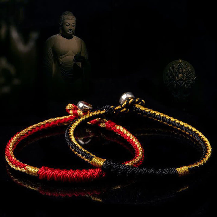 BWOOOH Tibetan Handmade Braid Luck String Protection Bracelet