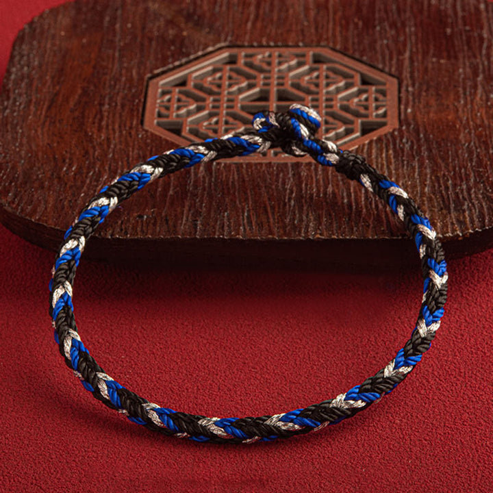 BWOOOH "May prosperity fill your life" Lucky Multicolored Bracelet