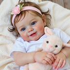 [New] 20" Reborn Toddler Realistic Baby Doll Girl Kikail with Chubby Lifelike Face