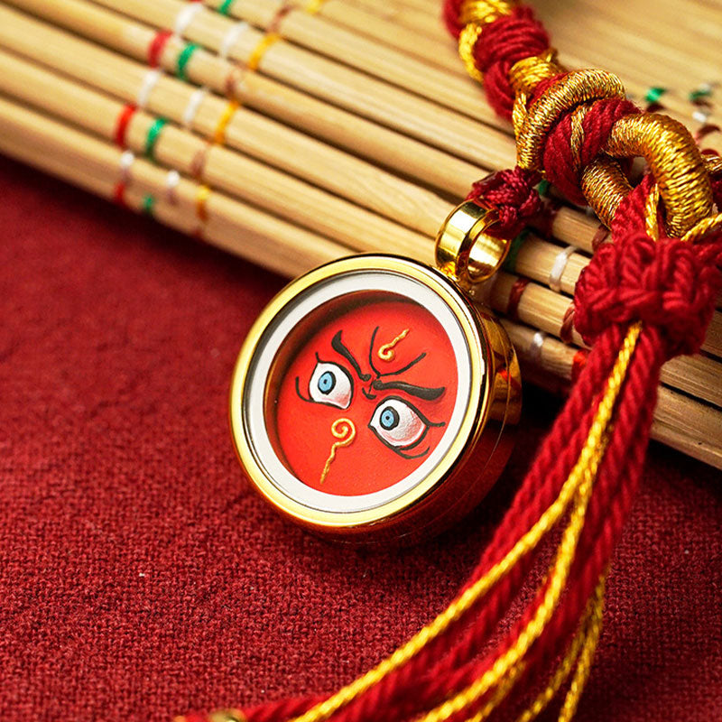 BWOOOH Handmade Tibetan Five God Of Wealth Dragon Scale Rope Luck Braid Bracelet