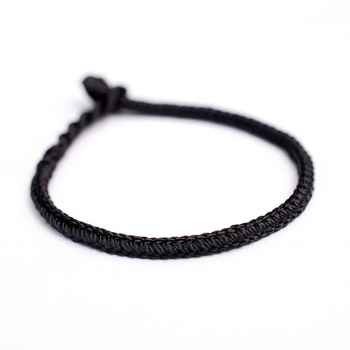 BWOOOH Tibetan Handmade Eight Thread Peace Knot Protection Braided String Bracelet