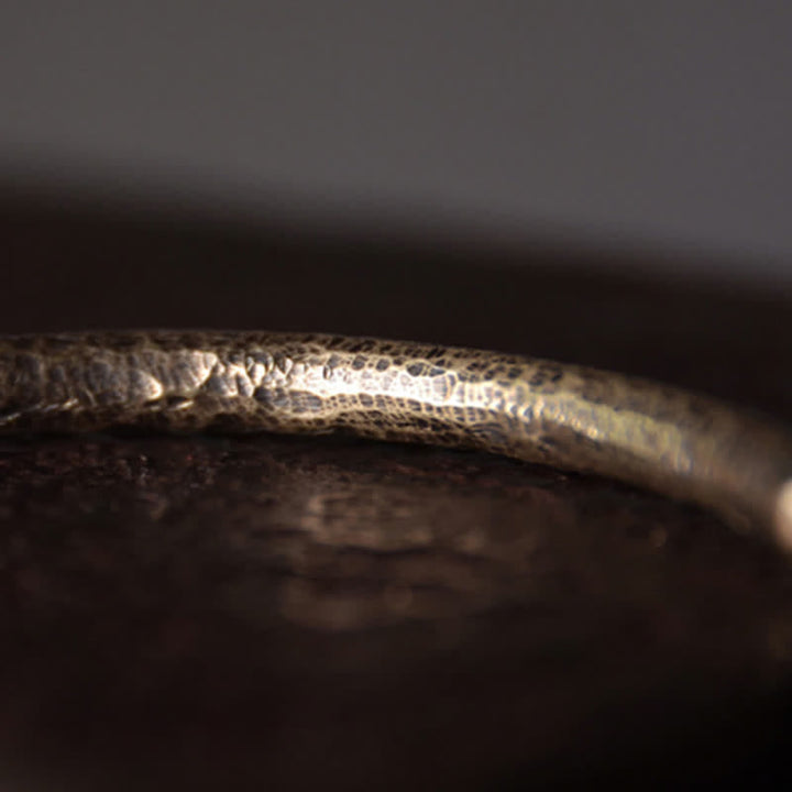 BWOOOH Rustic Design Copper Balance Adjustable Cuff Bracelet