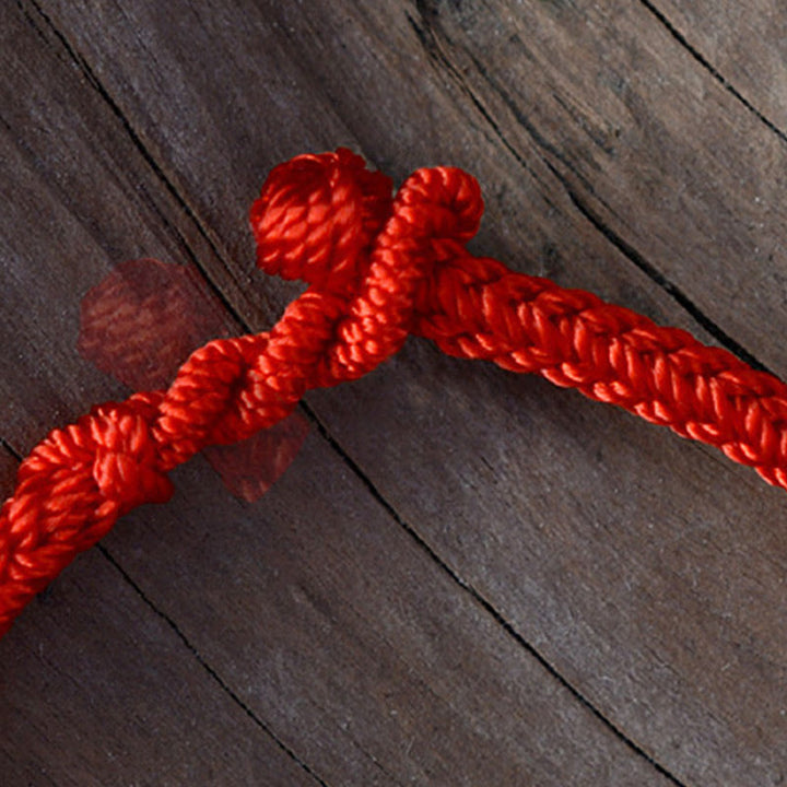 BWOOOH Tibetan Handmade Eight Thread Peace Knot Protection Braided String Bracelet