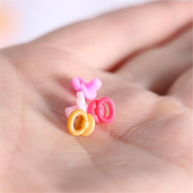 Realistic Mini Colorful 6-Pieces Set of Reborn Baby Life Accessories