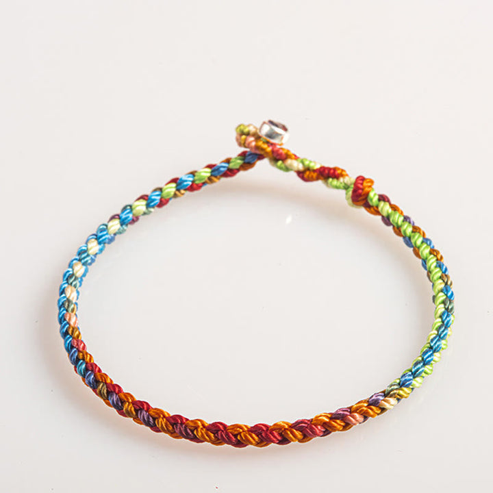 BWOOOH "May you be blessed with peace and safety in all four seasons" Lucky Multicolored Bracelet