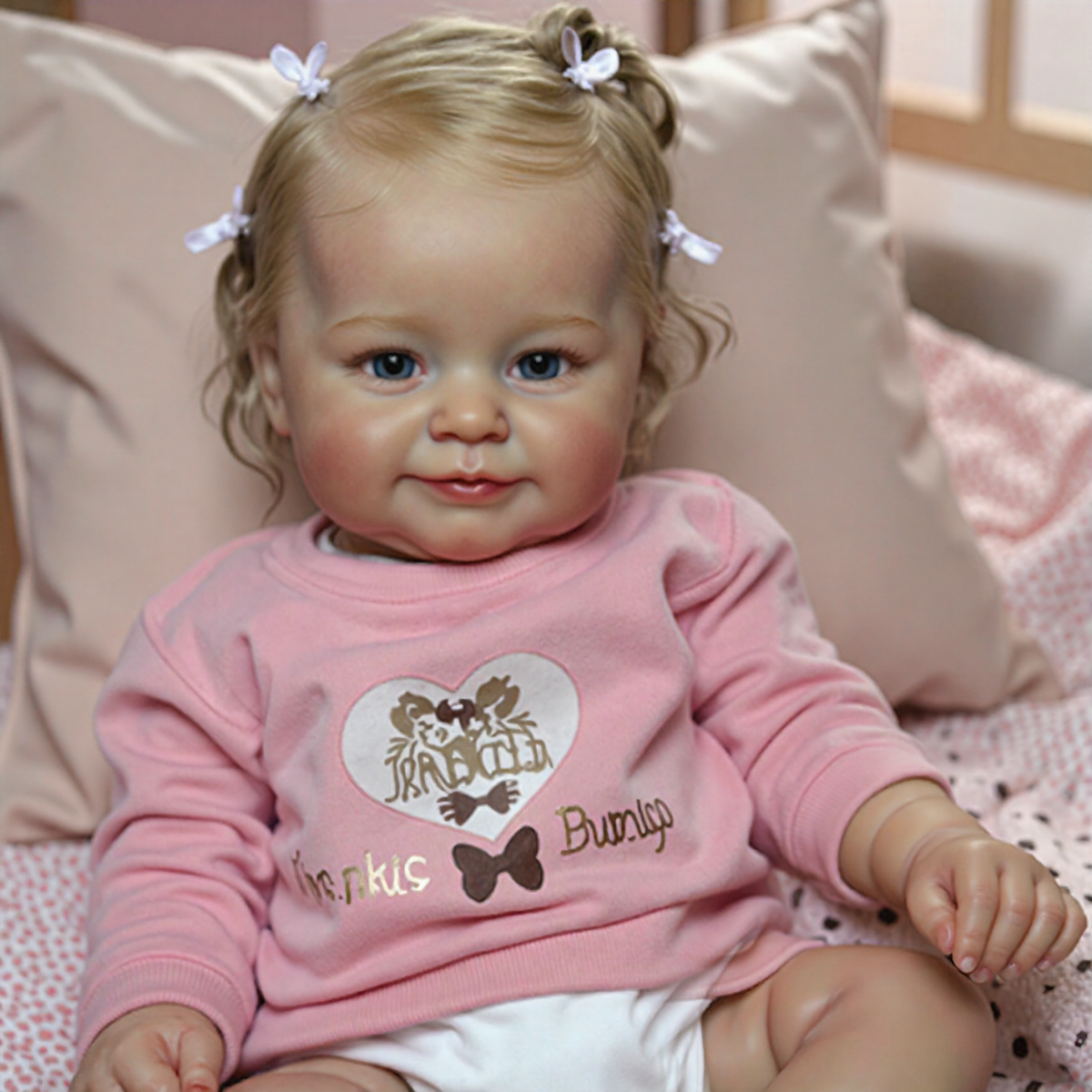 [Special Offer] 20 Inch Hedy Realistic Handmade Reborn Baby Doll Girl with Blonde Hair and Delicate Gift By Dollreborns®