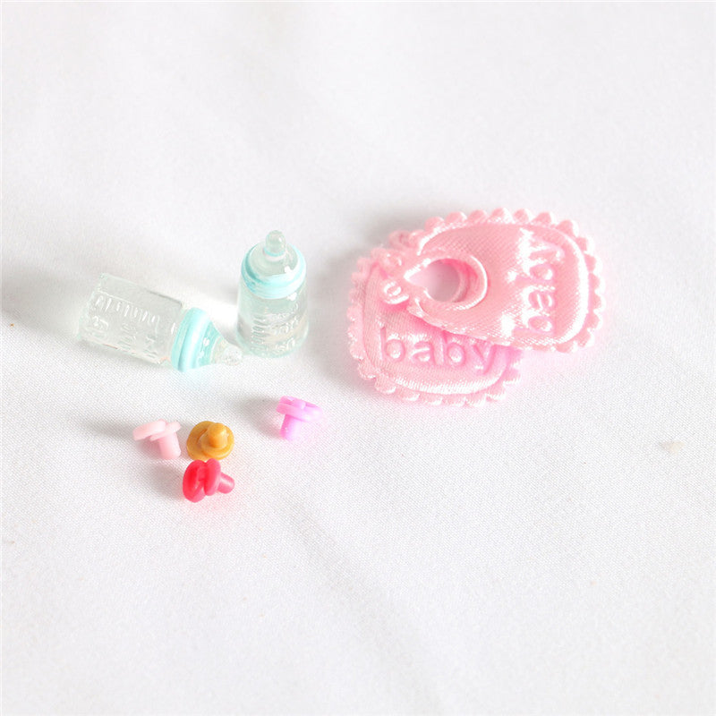 Realistic Mini Colorful 6-Pieces Set of Reborn Baby Life Accessories