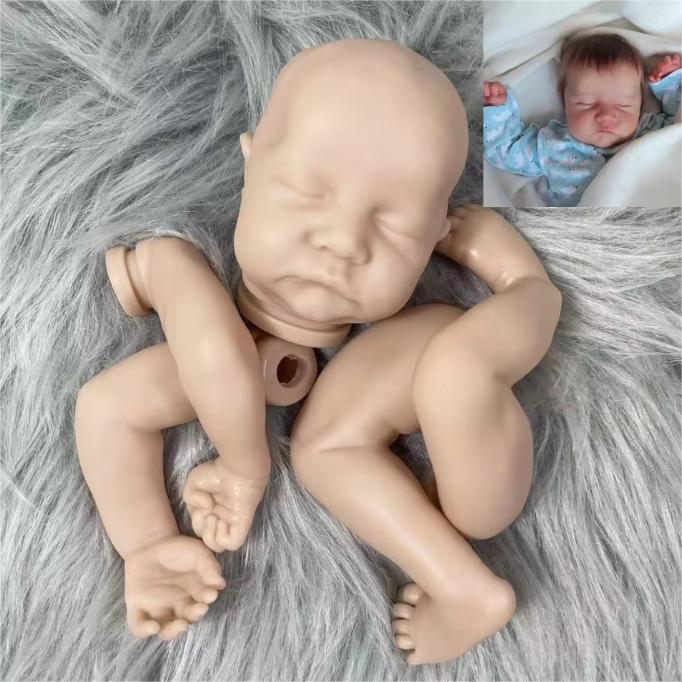 20 Inch Reborn Baby Doll Kit Levi Vinyl Baby Molds Blank Unpainted Unassembled Kit Handmade DIY Toy For Girls LOL