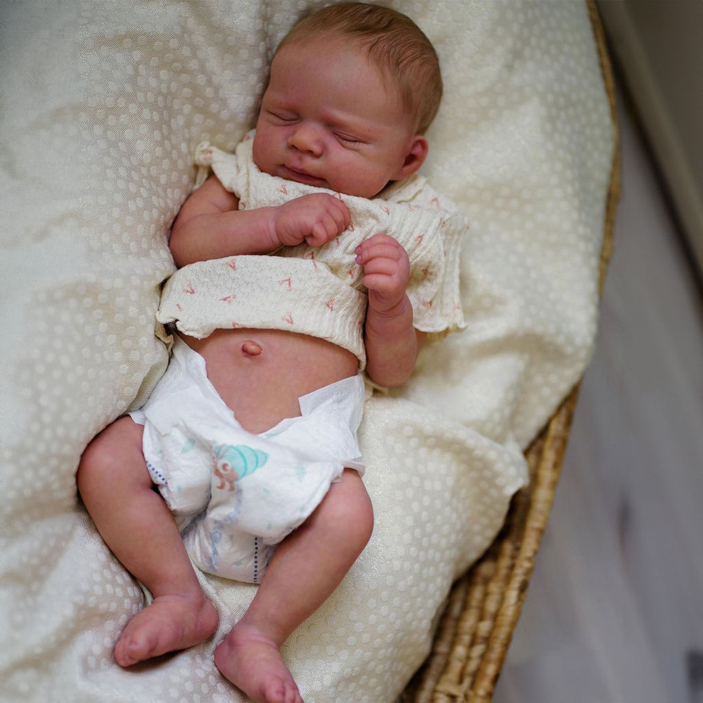 12"&16" Clement Full Body Silicone Bendable Reborn Baby Boy or Girl Dolls Aliran and Oinka