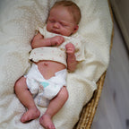 12"&16" Clement Full Body Silicone Bendable Reborn Baby Boy or Girl Dolls Aliran and Oinka