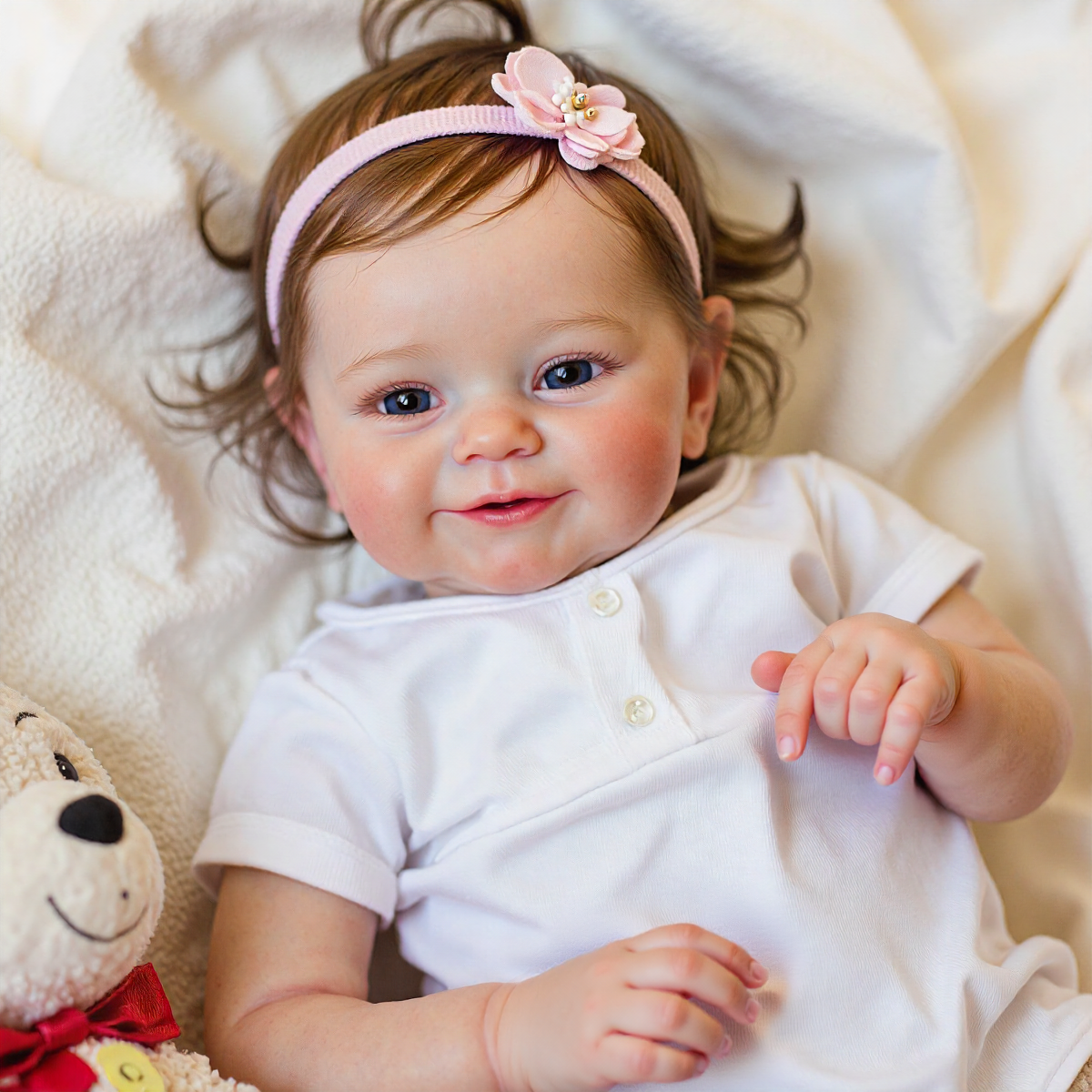 [New] 20" Reborn Toddler Realistic Baby Doll Girl Kikail with Chubby Lifelike Face