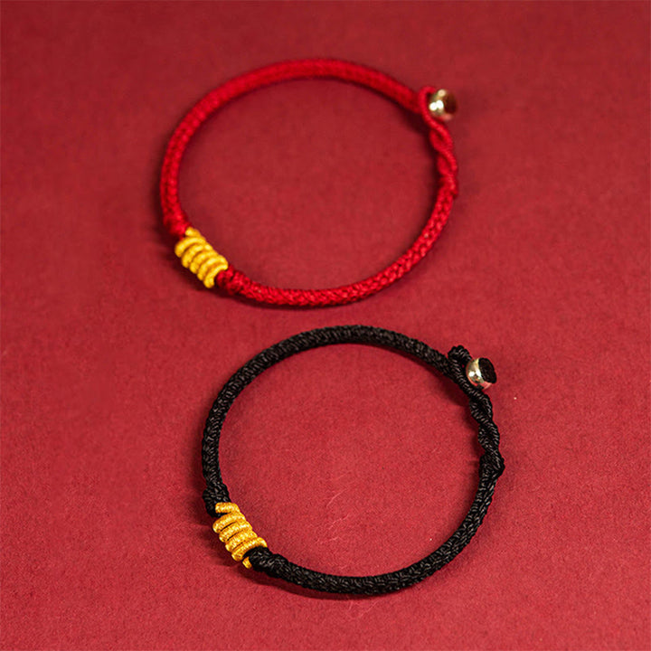 BWOOOH Handcrafted King Kong Knot Luck Protection Braid Rope Bracelet | spiritual healing bracelet