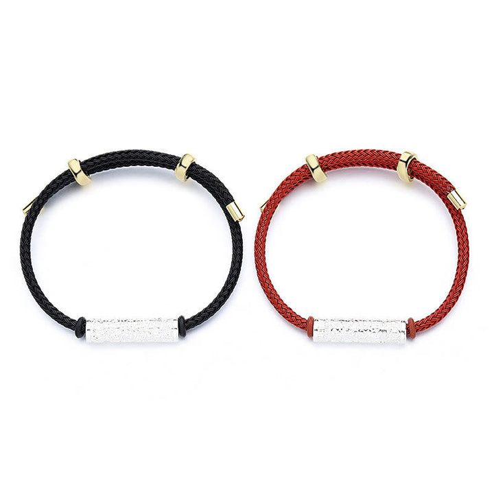 BWOOOH Tibet Handmade Tai Sui Rope Protection Strength Braided Bracelet | spiritual healing bracelet