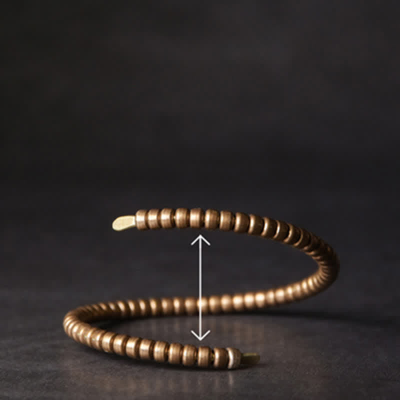 BWOOOH Vintage Design Copper Balance Adjustable Cuff Bracelet  -  Copper spiritual jewelry for spiritual healing and mindful...