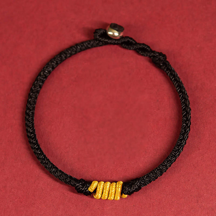 BWOOOH Handcrafted King Kong Knot Luck Protection Braid Rope Bracelet | spiritual healing bracelet