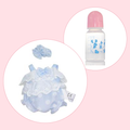 12 Inches Dollreborns® Adorable Adoption Reborn Baby Essentials Gift Set, Beautiful Clothes & Pacifier
