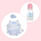 12 Inches Dollreborns® Adorable Adoption Reborn Baby Essentials Gift Set, Beautiful Clothes & Pacifier
