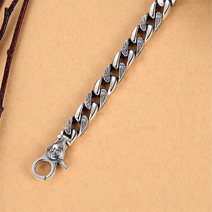 BWOOOH Tibet Om Mani Padme Hum Double Dorje Vajra Creativity Bracelet