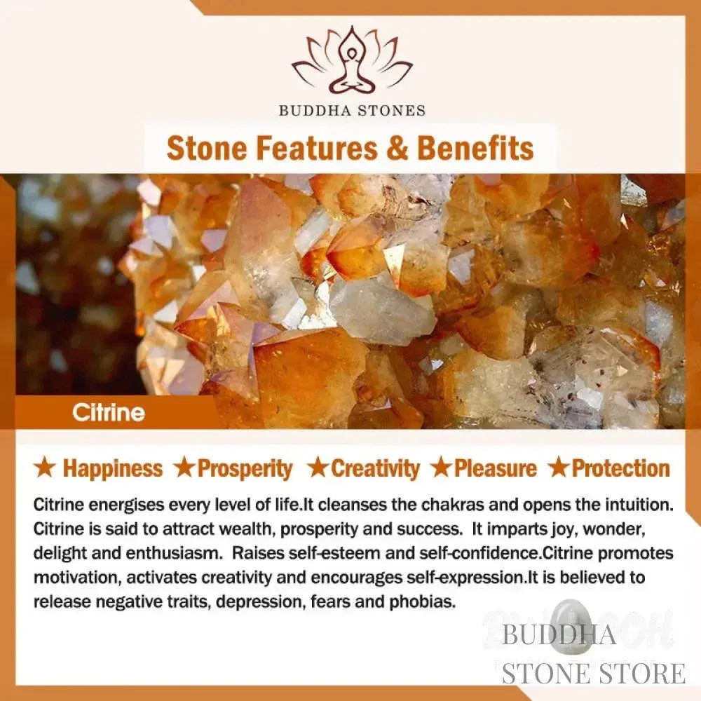 BWOOOH 925 Sterling Silver 108 Mala Beads bracelet, featuring polished 6mm and 8mm natural Citrine, Red Agate, and Amber, with sterling silver accents on a premium elastic string, designed for meditation and spiritual well-being. - View 27