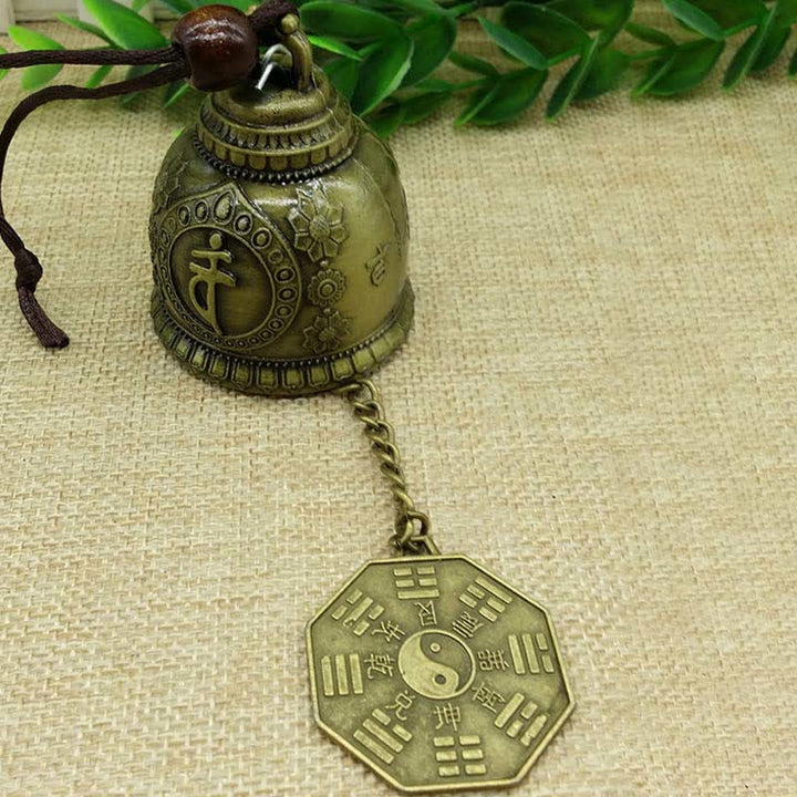 BWOOOH Feng Shui Buddha Koi Fish Dragon Elephant Wind Chime Bell Luck Wall Hanging Deco | spiritual healing bracelet