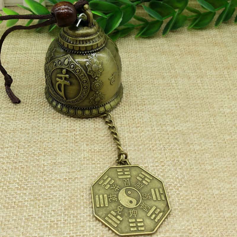 BWOOOH Feng Shui Buddha Koi Fish Dragon Elephant Wind Chime Bell Luck Wall Hanging Deco | spiritual healing bracelet