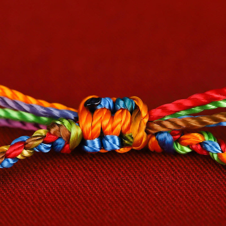 BWOOOH "May all your wishes come true" Lucky Multicolored Bracelet