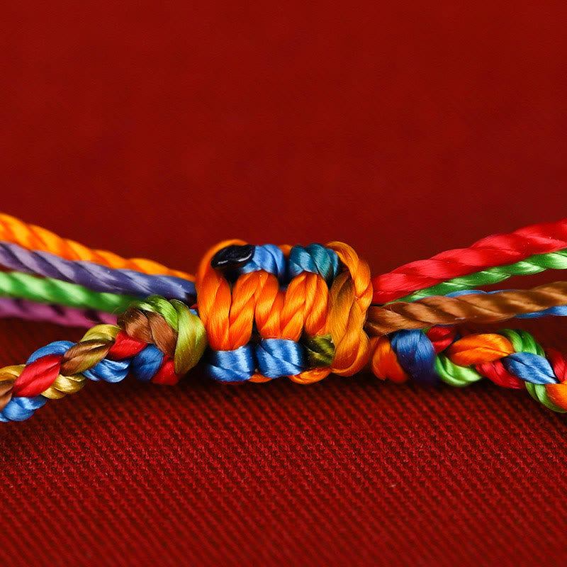 BWOOOH "May all your wishes come true" Lucky Multicolored Bracelet