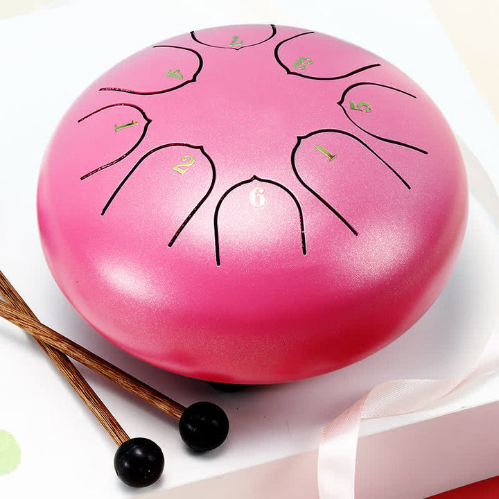Buddha Stones Steel Tongue Drum Sound Healing Meditation Yoga Drum Kit