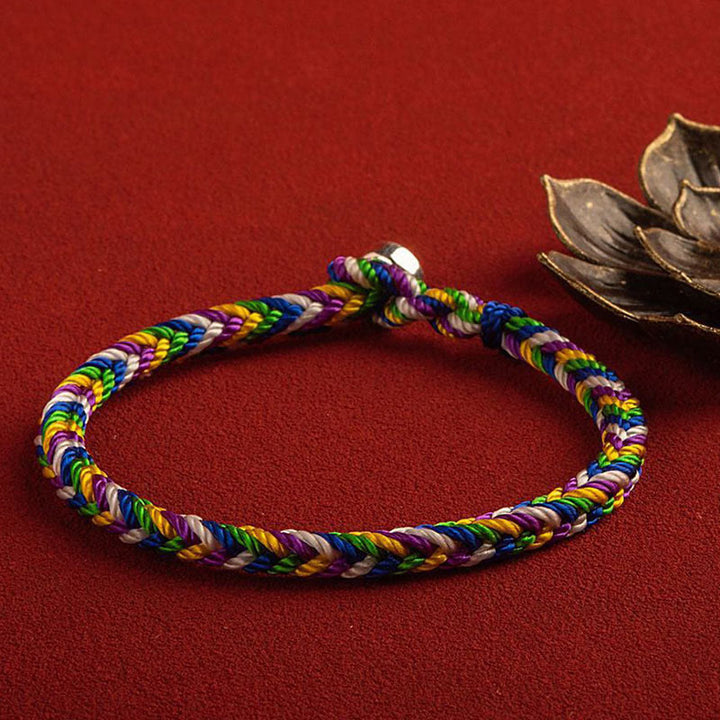 BWOOOH "May everything go your way" Lucky Multicolored Bracelet