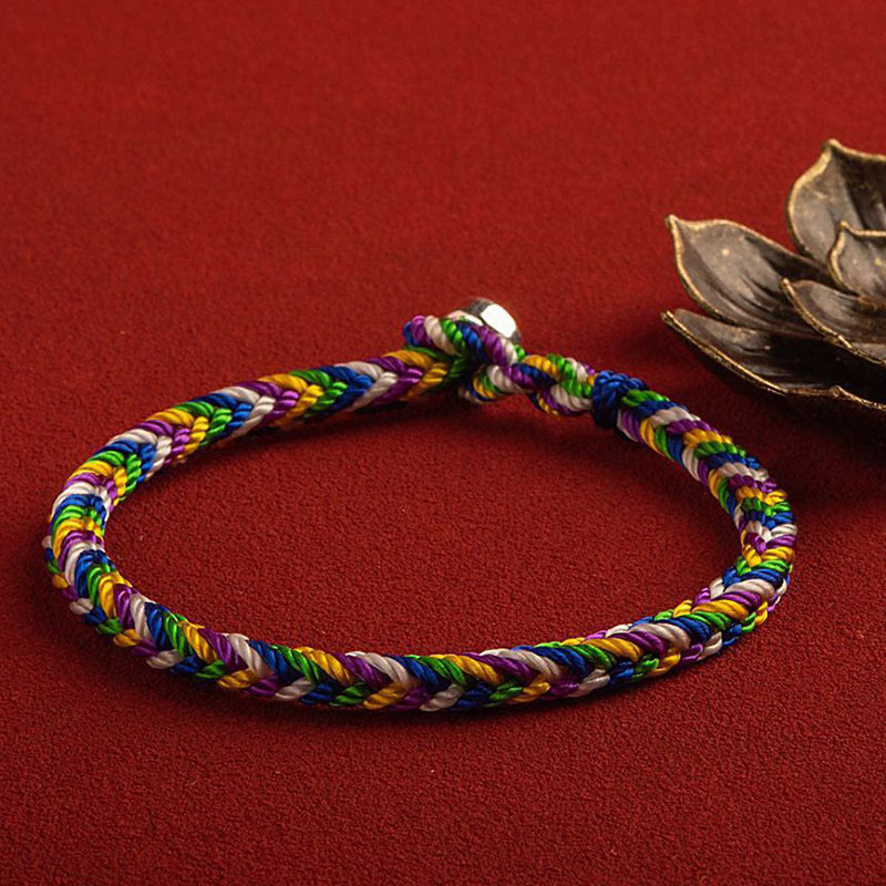 BWOOOH "May everything go your way" Lucky Multicolored Bracelet