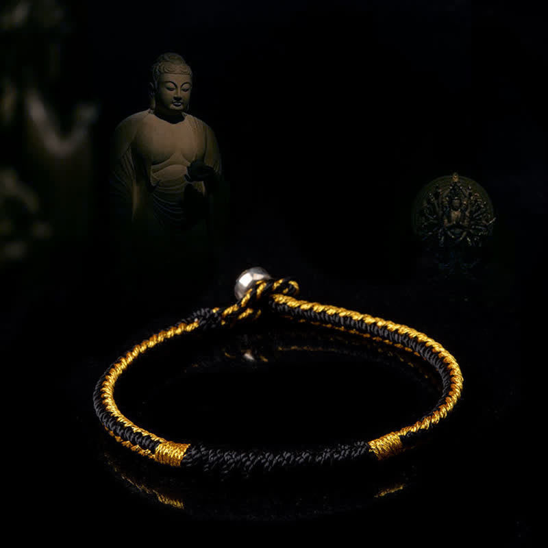 BWOOOH Tibetan Handmade Braid Luck String Protection Bracelet