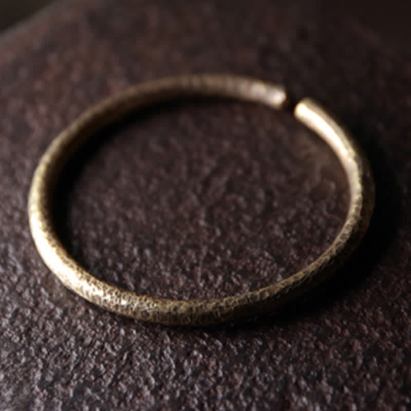 BWOOOH Rustic Design Copper Balance Adjustable Cuff Bracelet