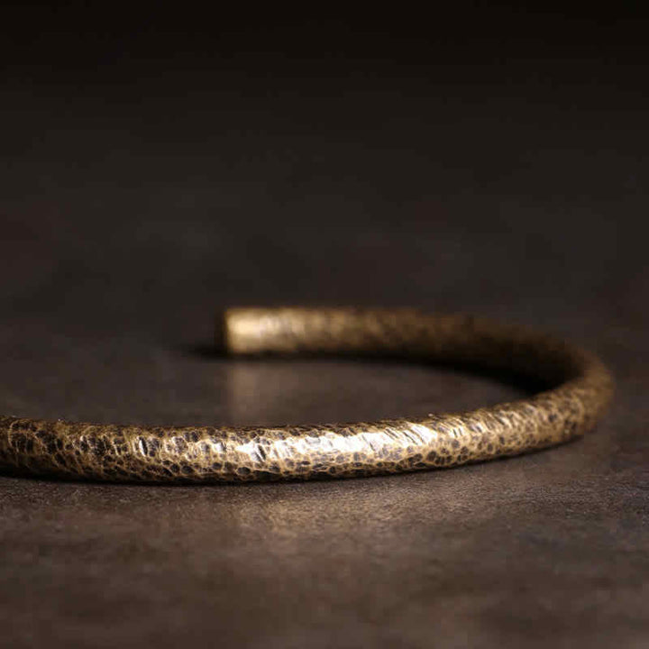 BWOOOH Rustic Design Copper Balance Adjustable Cuff Bracelet