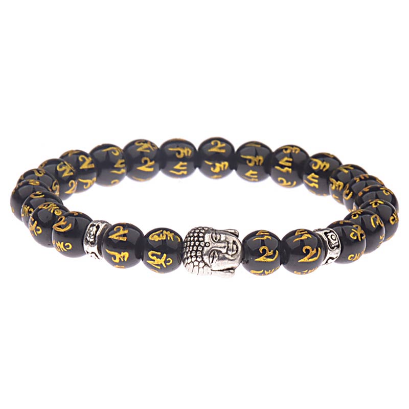BWOOOH Tibetan Buddha Mantra Amulet Bracelet