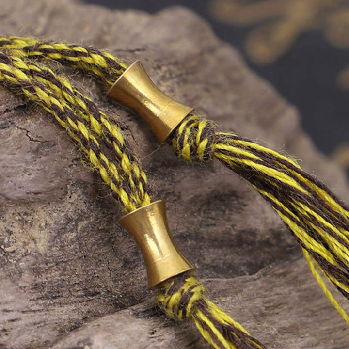 BWOOOH Tibetan Curse Six True Words Wealth Bracelet