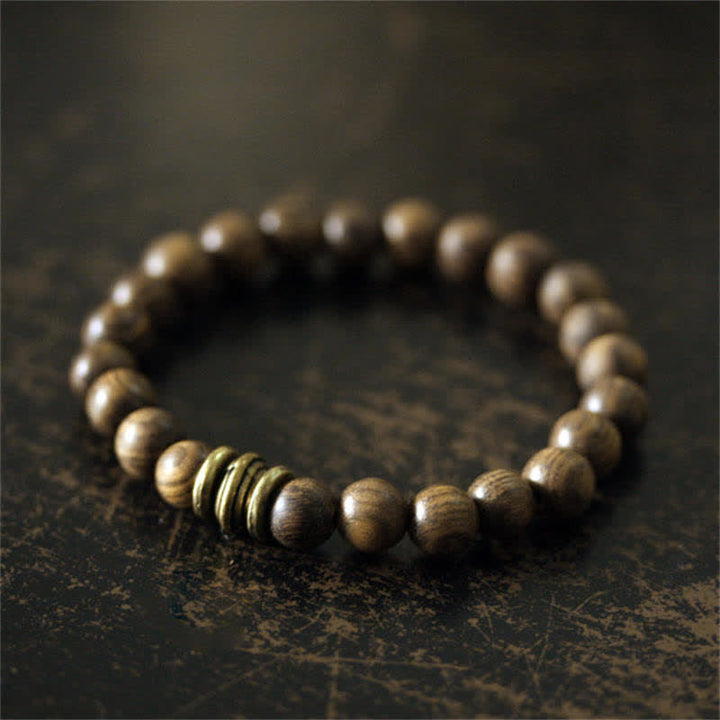 BWOOOH Tibetan Sandalwood Protection Bracelet