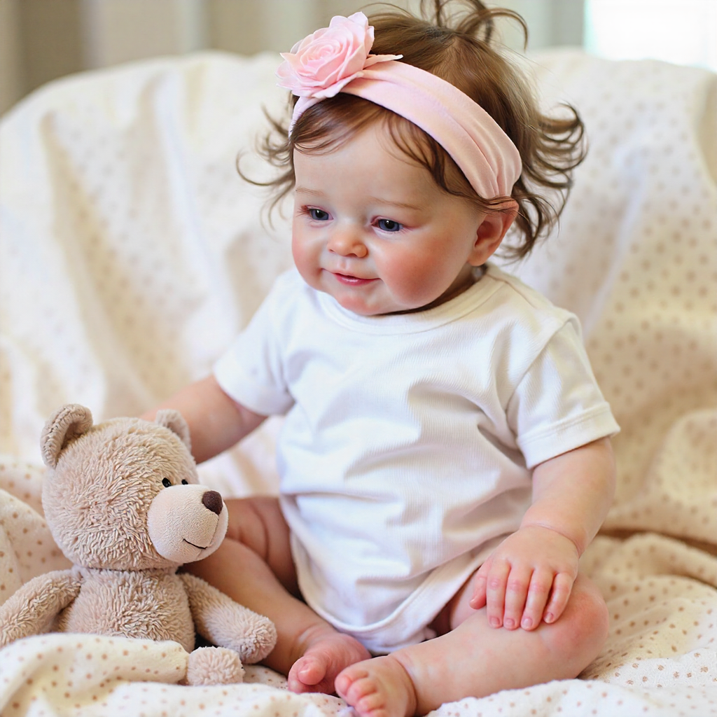 [New] 20" Reborn Toddler Realistic Baby Doll Girl Kikail with Chubby Lifelike Face