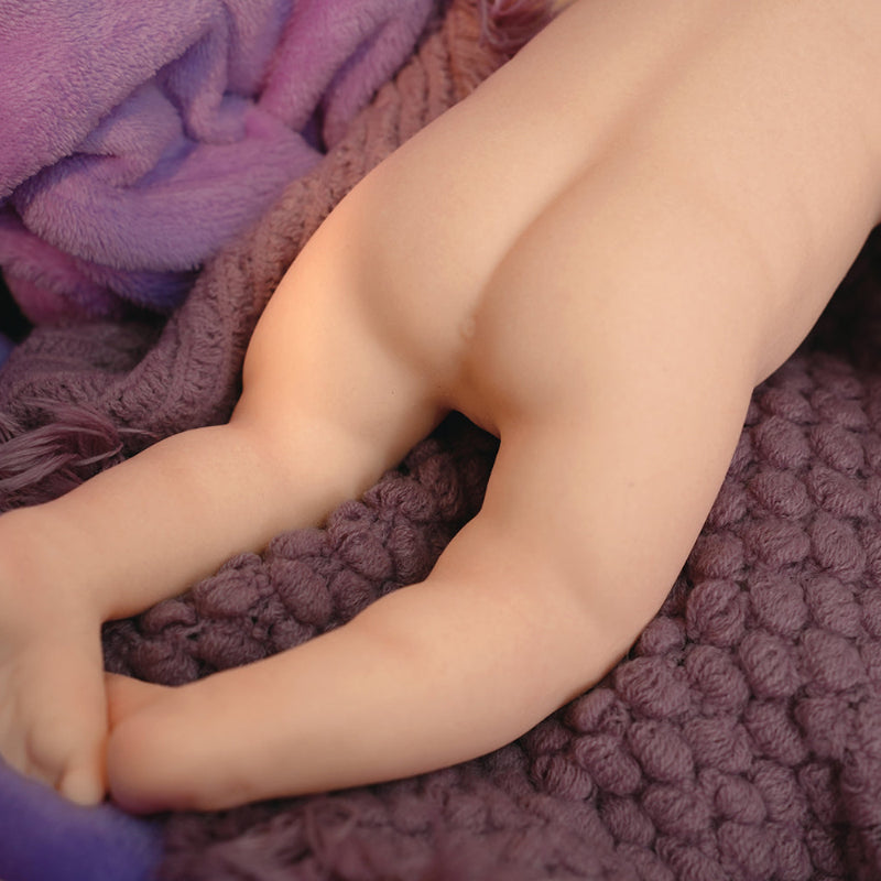 16" Full Silicone Newborn—Sophia, 1.78KG Realistic Weighted Baby Doll with Pink Outfit, Lifelike Reborn Toddler Doll for Collectors & Kids