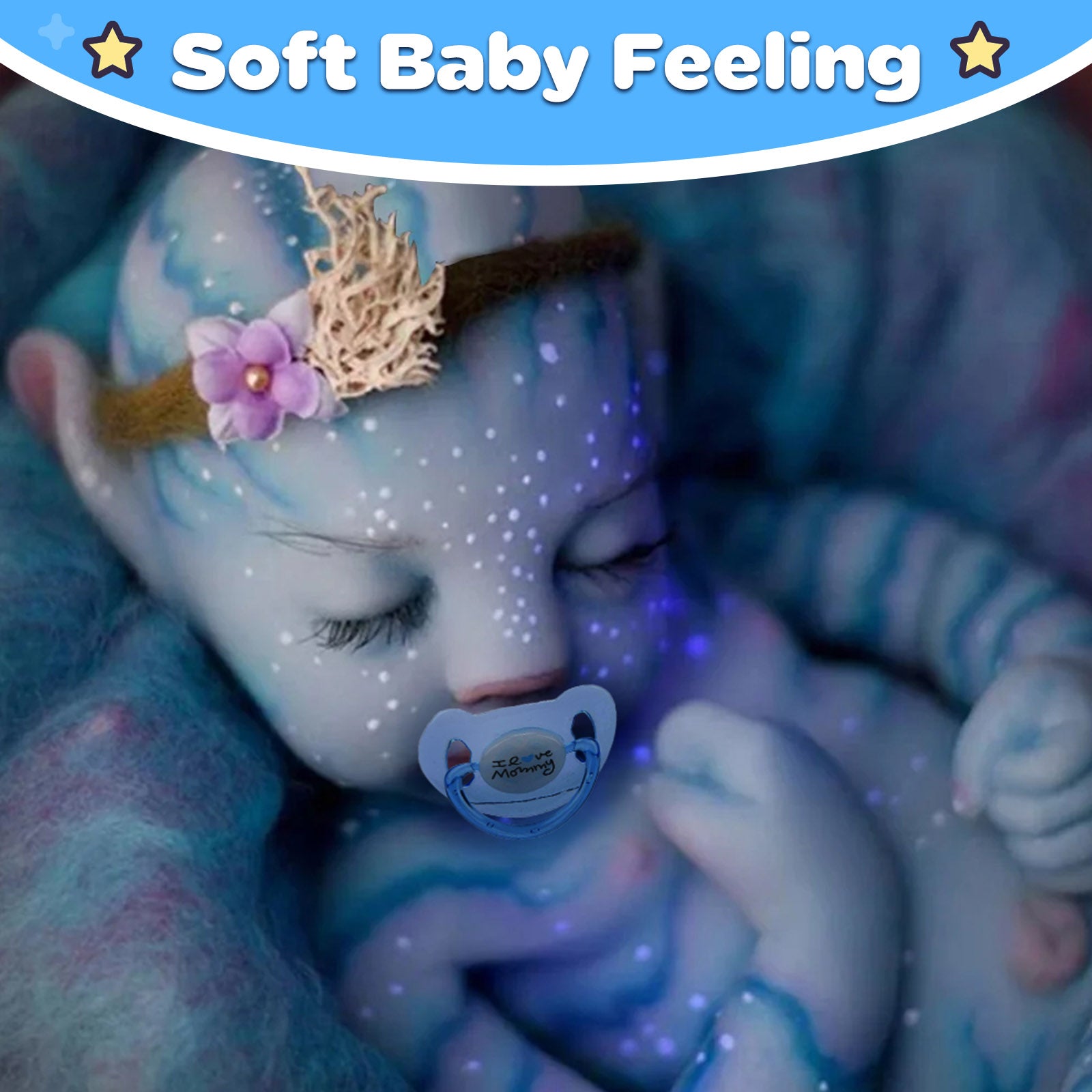 [Pretty  Baby]  12'' Realistic Reborn Afra Handmade Fantasy Baby  Doll