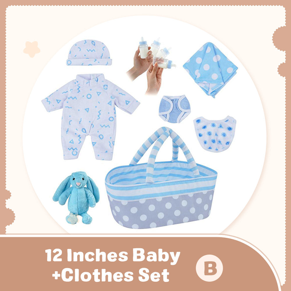 Super Real 12"&16" Full Silicone Black Boy Lionel with Chubby Face and Flexible Limbs