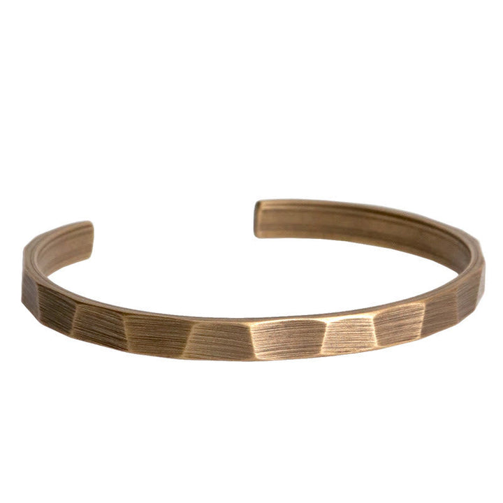 BWOOOH Vintage Rustic Design Copper Wealth Adjustable Cuff Bracelet | spiritual healing bracelet