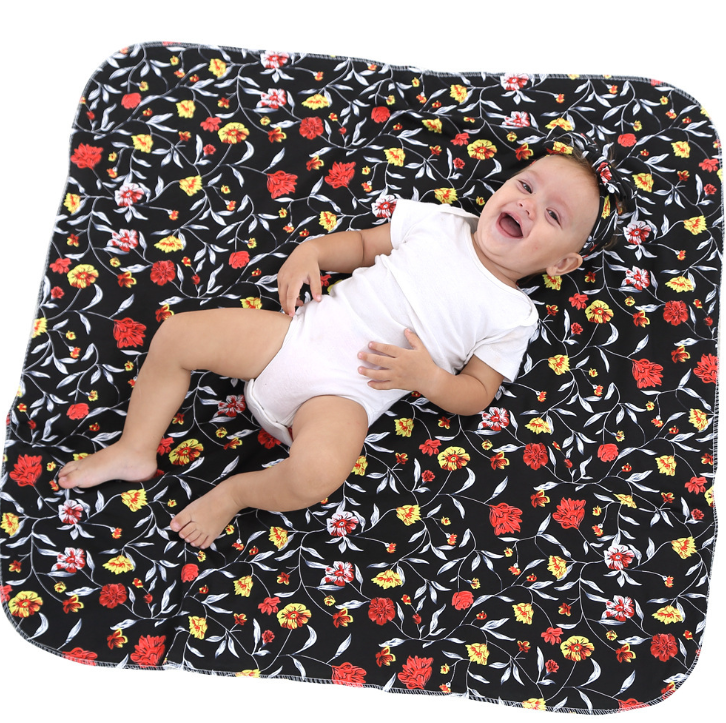 Dollreborns®Adorable baby Swaddle Blanket And Headband Set