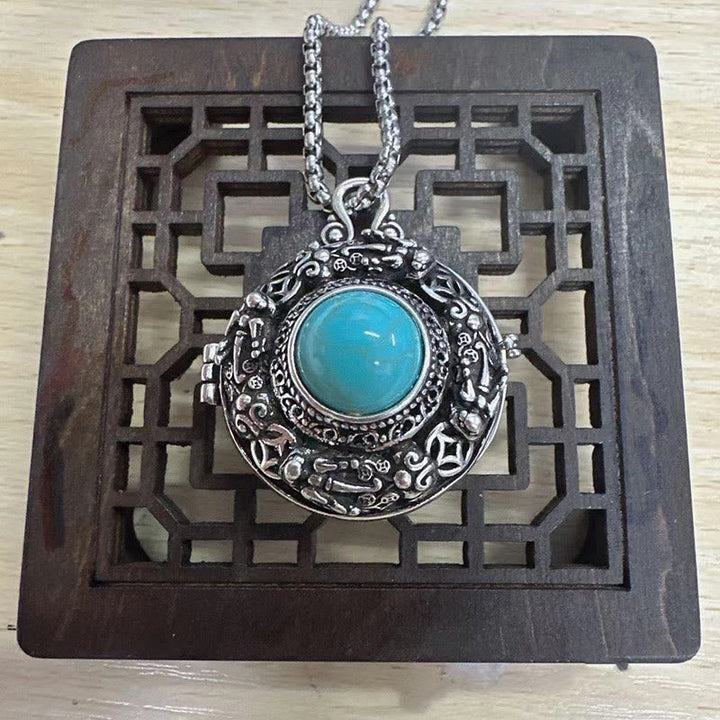 BWOOOH Tibetan Pi Xiu Luck Copper Necklace