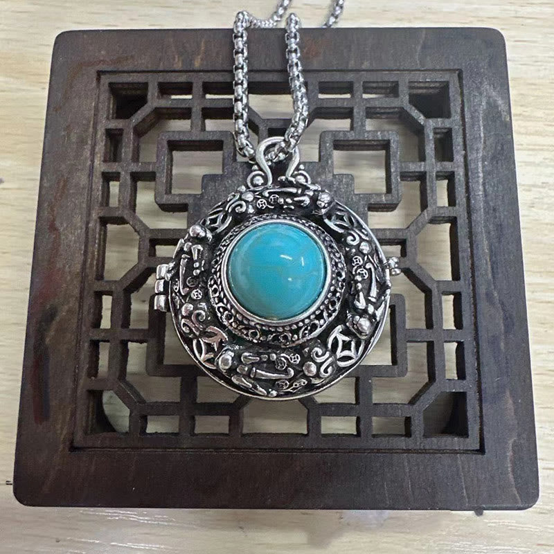 BWOOOH Tibetan Pi Xiu Luck Copper Necklace