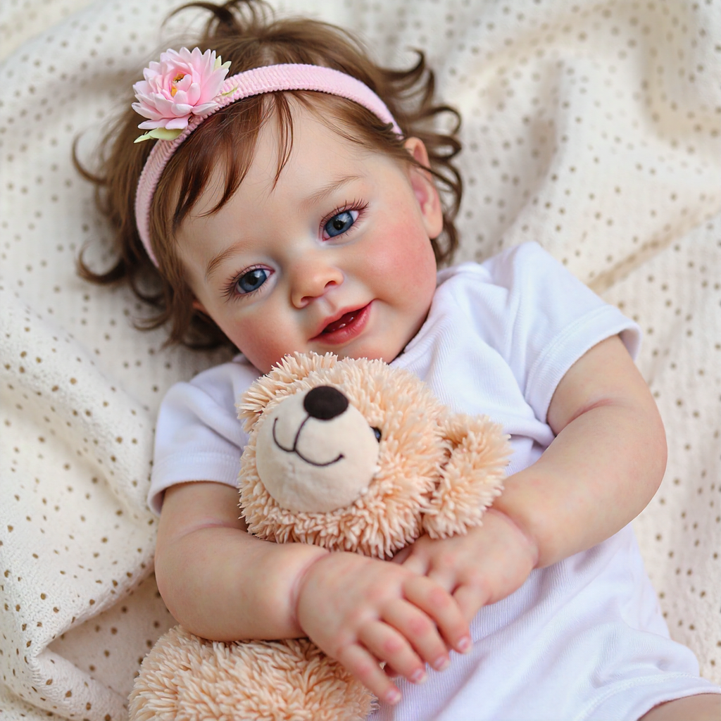 [New] 20" Reborn Toddler Realistic Baby Doll Girl Kikail with Chubby Lifelike Face