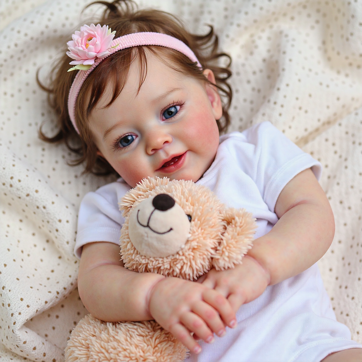 [New] 20" Reborn Toddler Realistic Baby Doll Girl Kikail with Chubby Lifelike Face